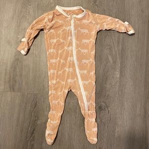 Kickee pants 0-3 months sleeper newborn